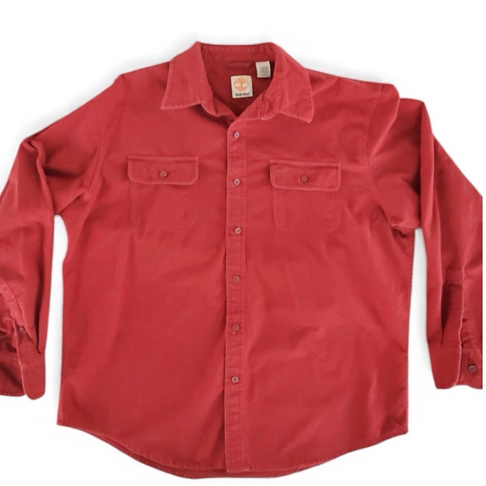 Timberland Men's Deep Red Shirt Jacket